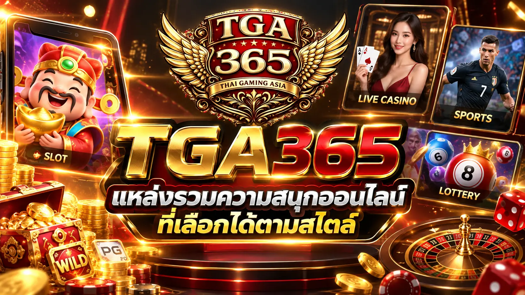 tga365 แหล่งรวมความสนุกออนไลน์ที่เลือกได้ตามสไตล์